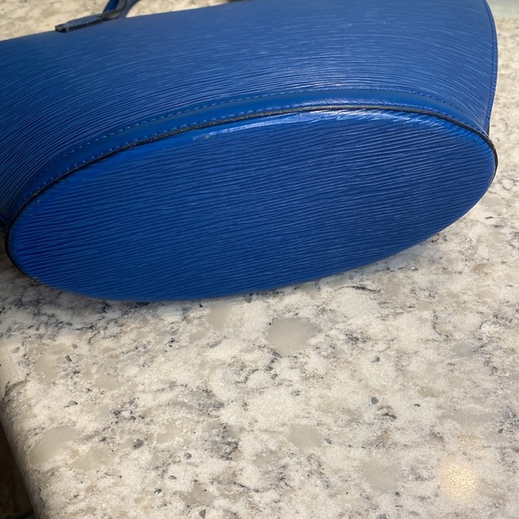 Louis Vuitton LV Hand Bag Saint Jaques - Blue Epi - Picture 4 of 12